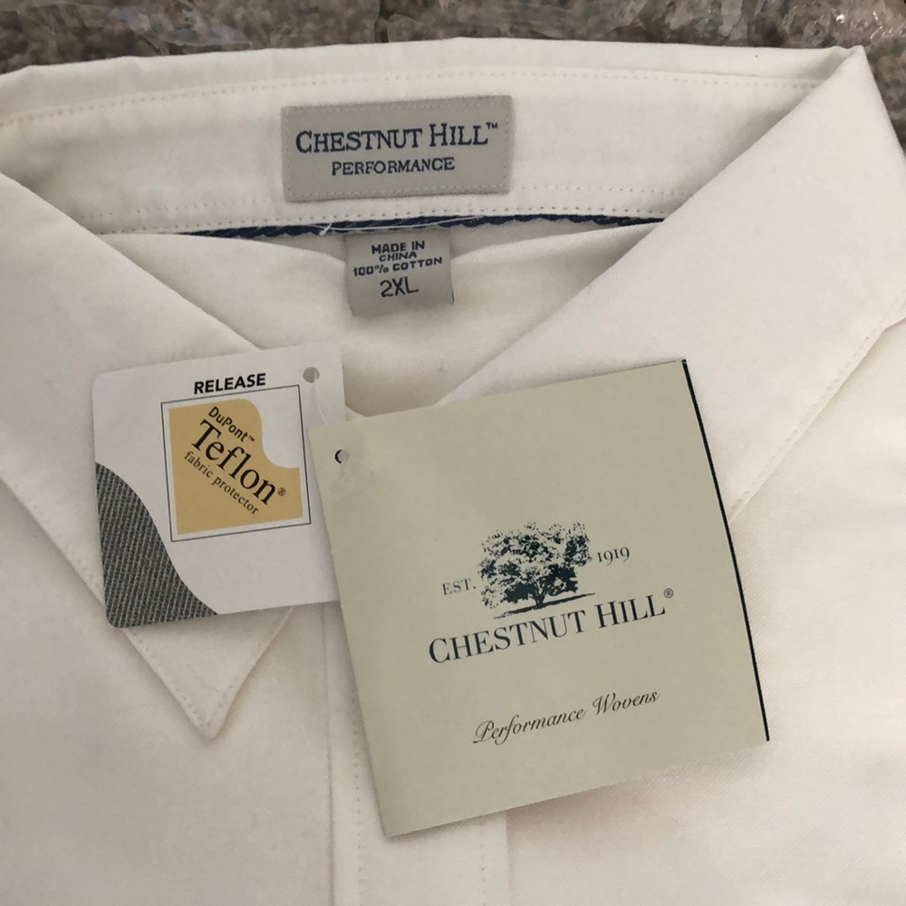 Chestnut Hill 2X button down Woven shirt